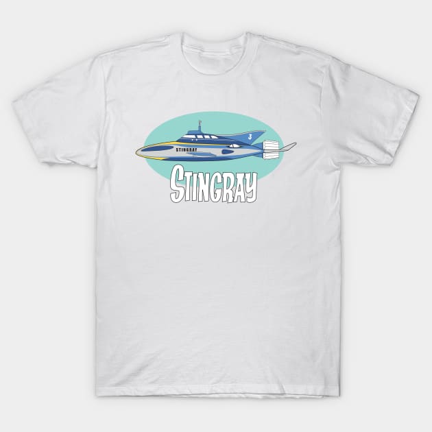 Stingray T-Shirt by RichardFarrell